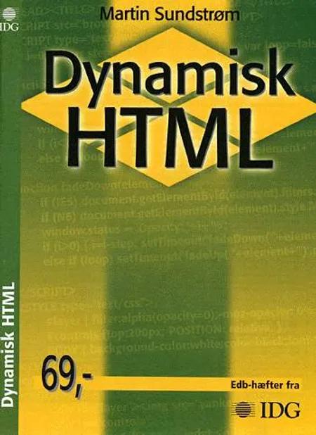 Dynamisk HTML af Martin Sundstrøm