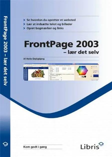 Frontpage 2003 - lær det selv af Helle Dejligbjerg