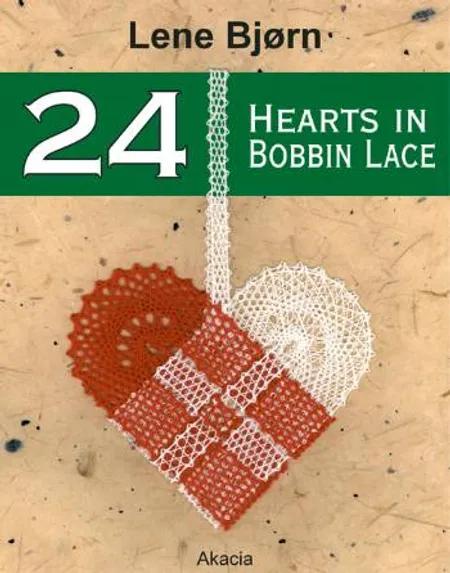 24 Hearts in Bobbin Lace af Lene Bjørn