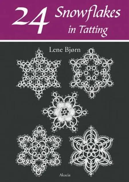 24 snowflakes in tatting af Lene Bjørn