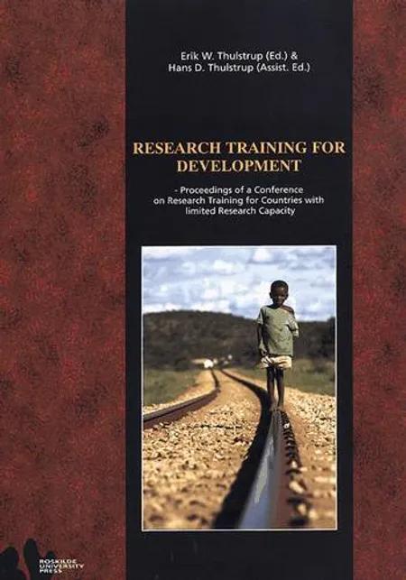 Research training for development af Erik W. Thulstrup