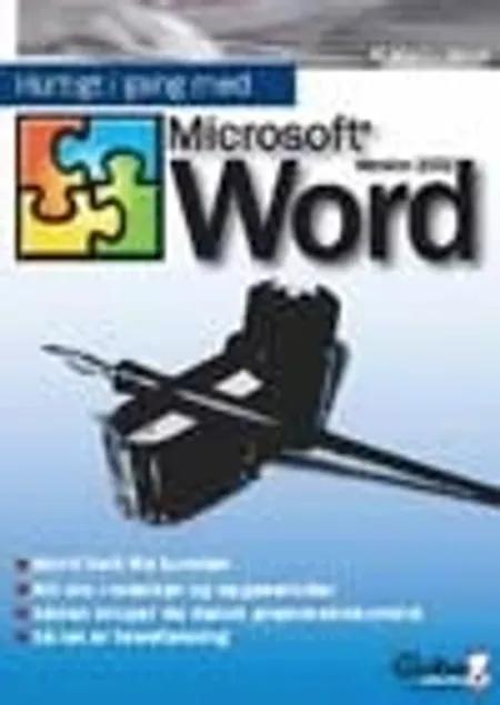 Hurtigt i gang med Microsoft Word version 2002 af M. Simon