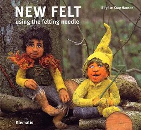 New felt using the felting needle af Birgitte Krag Hansen