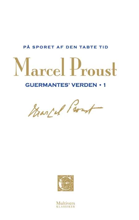 Guermantes verden 1 af Marcel Proust