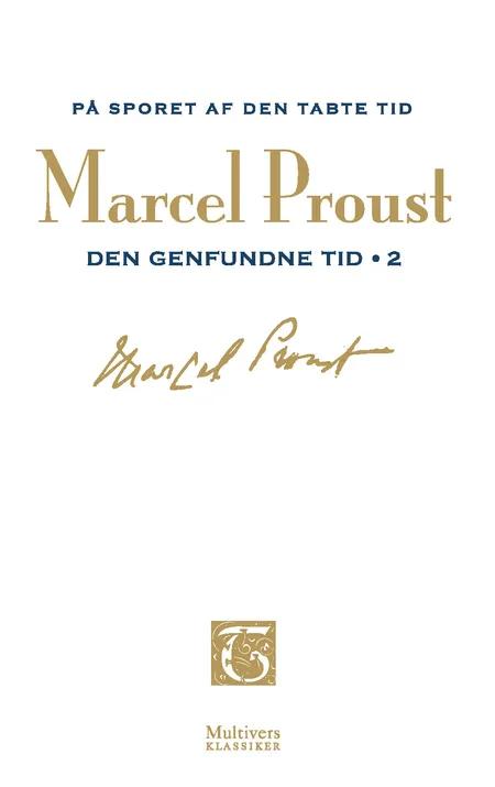 Den genfundne tid 2 af Marcel Proust