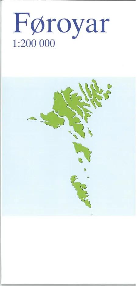 Føroyar Færøerne 1:200.000 af Kort