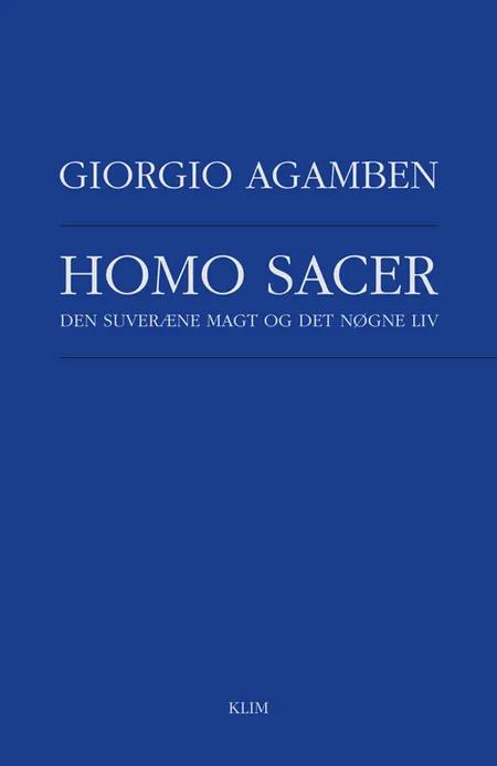 Homo sacer af Giorgio Agamben