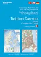 Turistkort Danmark med Margueritruten + kort over Storkøbenhavn