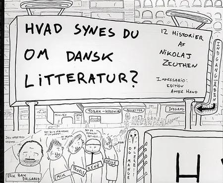 Hvad synes du om dansk litteratur? af Nikolaj Zeuthen