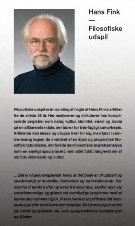 Filosofiske udspil af Hans Fink