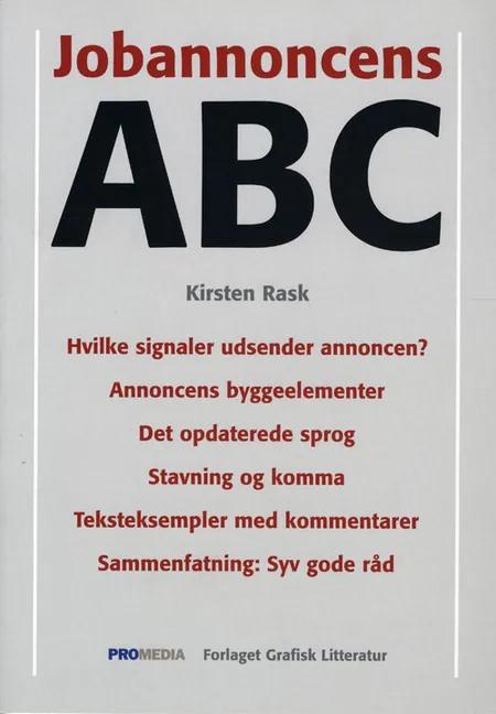 Jobannoncens ABC af Kirsten Rask