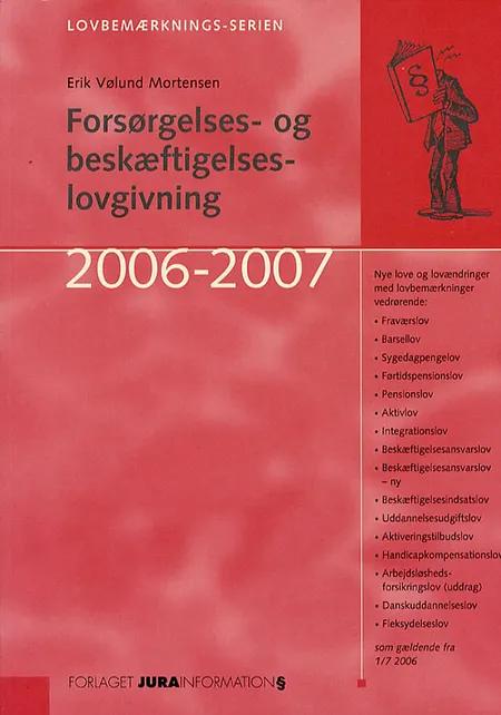 Forsørgelses- og beskæftigelseslovgivning af Erik Vølund Mortensen