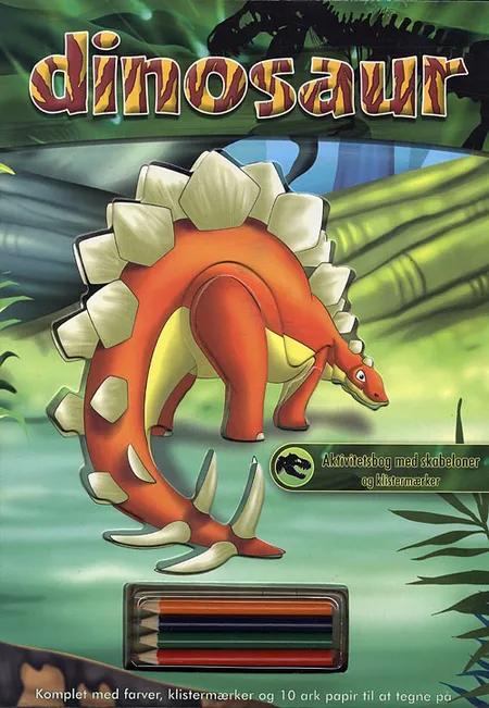 Dinosaur - aktivitetsbog med skabeloner og klistermærker af Katrine Torpegaard