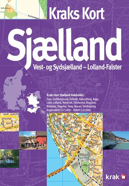 Kraks kort Sjælland 