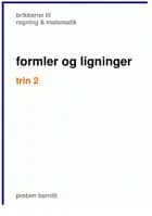 formler og ligninger trin 2, brikkerne til regning & matematik