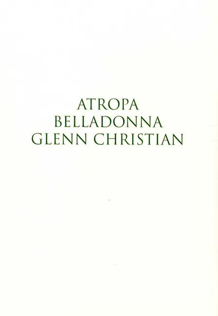 Atropa Belladonna af Glenn Christian