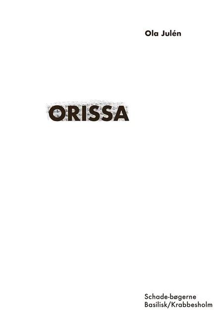 Orissa af Ola Julén