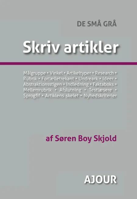 Skriv artikler af Søren Boy Skjold