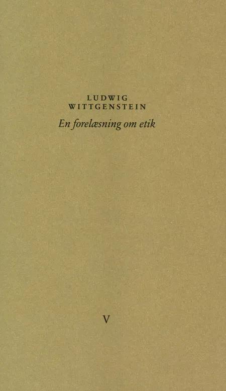 En forelæsning om etik af Ludwig Wittgenstein