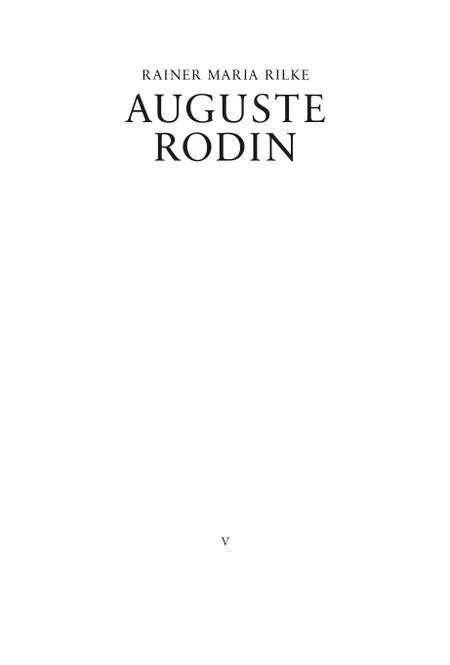 Auguste Rodin af Rainer Maria Rilke