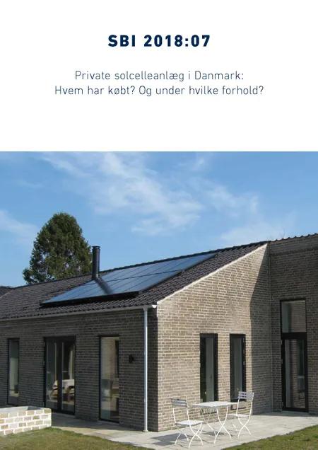 Private solcelleanlæg i Danmark: Hvem har købt? Og under hvilke forhold? af Anders Rhiger Hansen