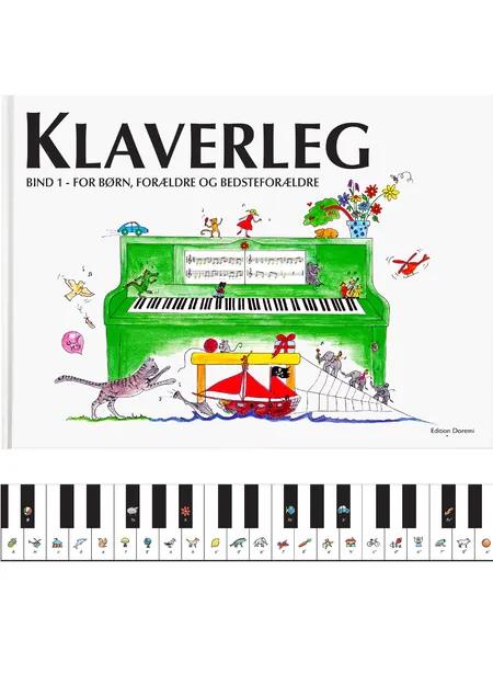 Klaverleg bind 1 - for børn, forældre og bedsteforældre (grøn) af Pernille Holm Kofod