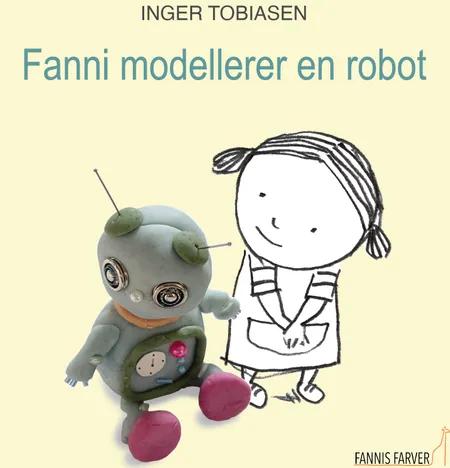 Fanni modellerer en robot af Inger Tobiasen