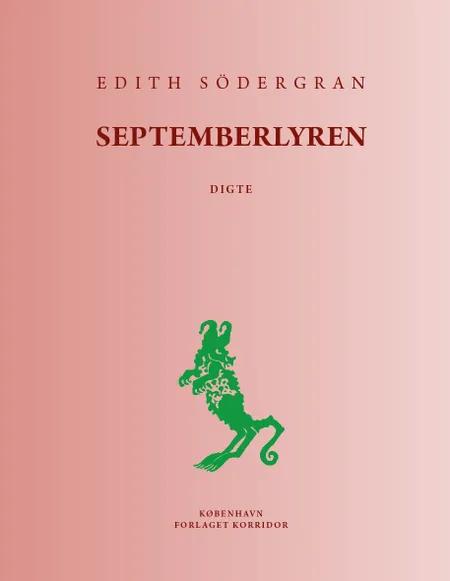 Septemberlyren af Edith Södergran