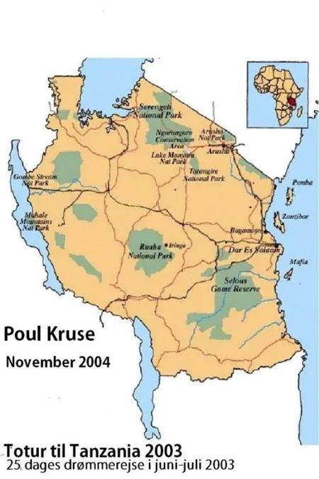 Totur til Tanzania 2003 af Poul Ejner Kruse