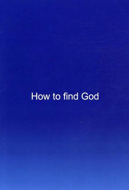How to find God af Robin Meaton