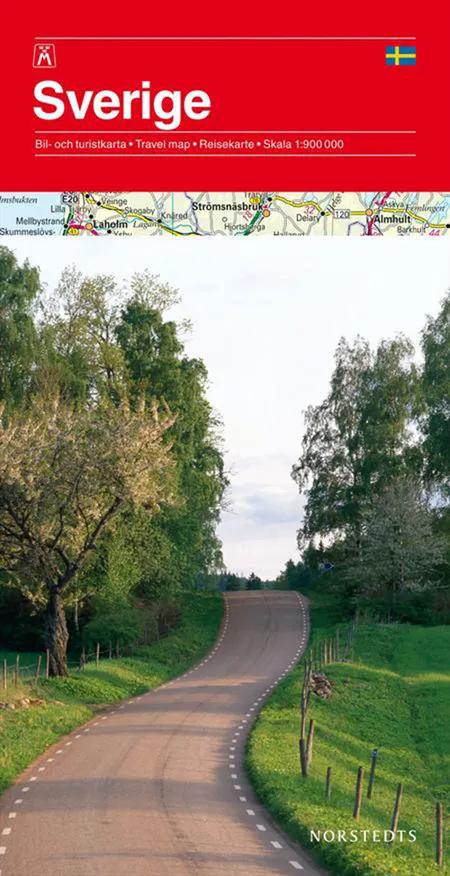 Sverige vägkarta 