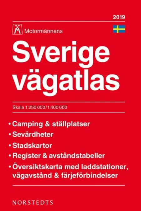 Motormännens Sverige vägatlas 2019 af Norstedts
