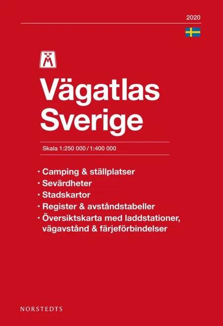M Vägatlas Sverige 2020 : skala 1:250 000/1:400 000 af Norstedts