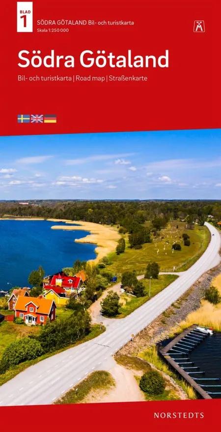 Södra Götaland : bil- och turistkarta - road map - Straßenkarte af Norstedts
