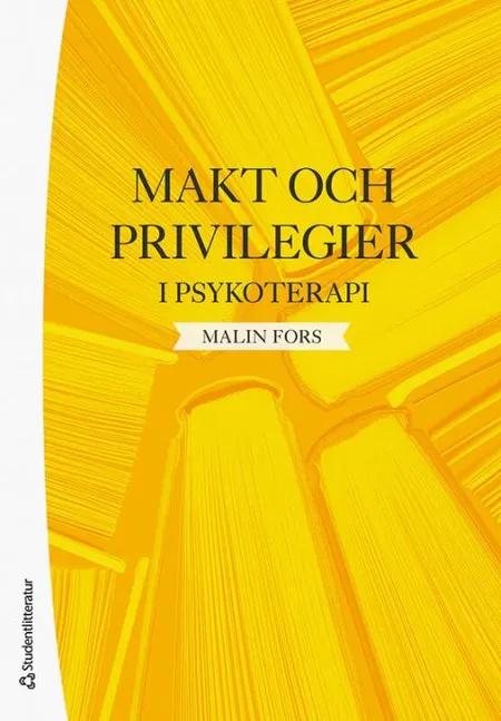 Makt och privilegier i psykoterapi af Malin Fors